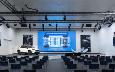 Auvicom réalise l’aménagement audiovisuel du Brand Experience Centre de Toyota Motor Europe